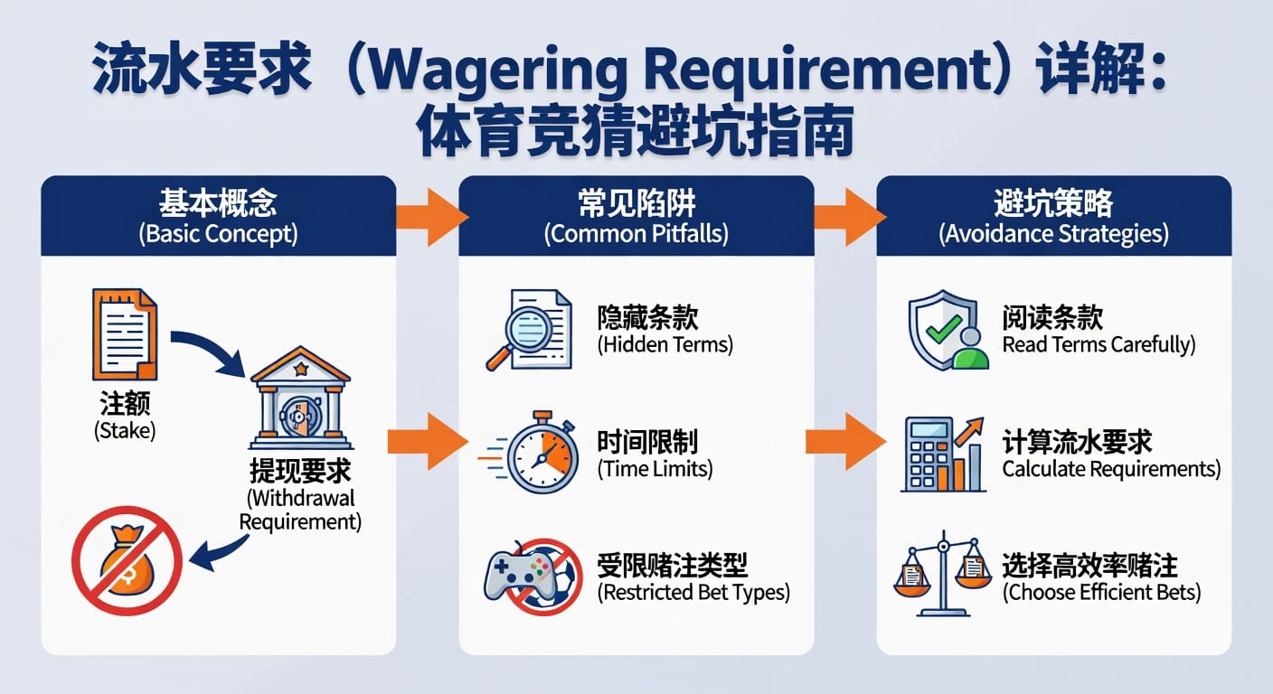 流水要求 wagering requirement 冠军体育平台指南