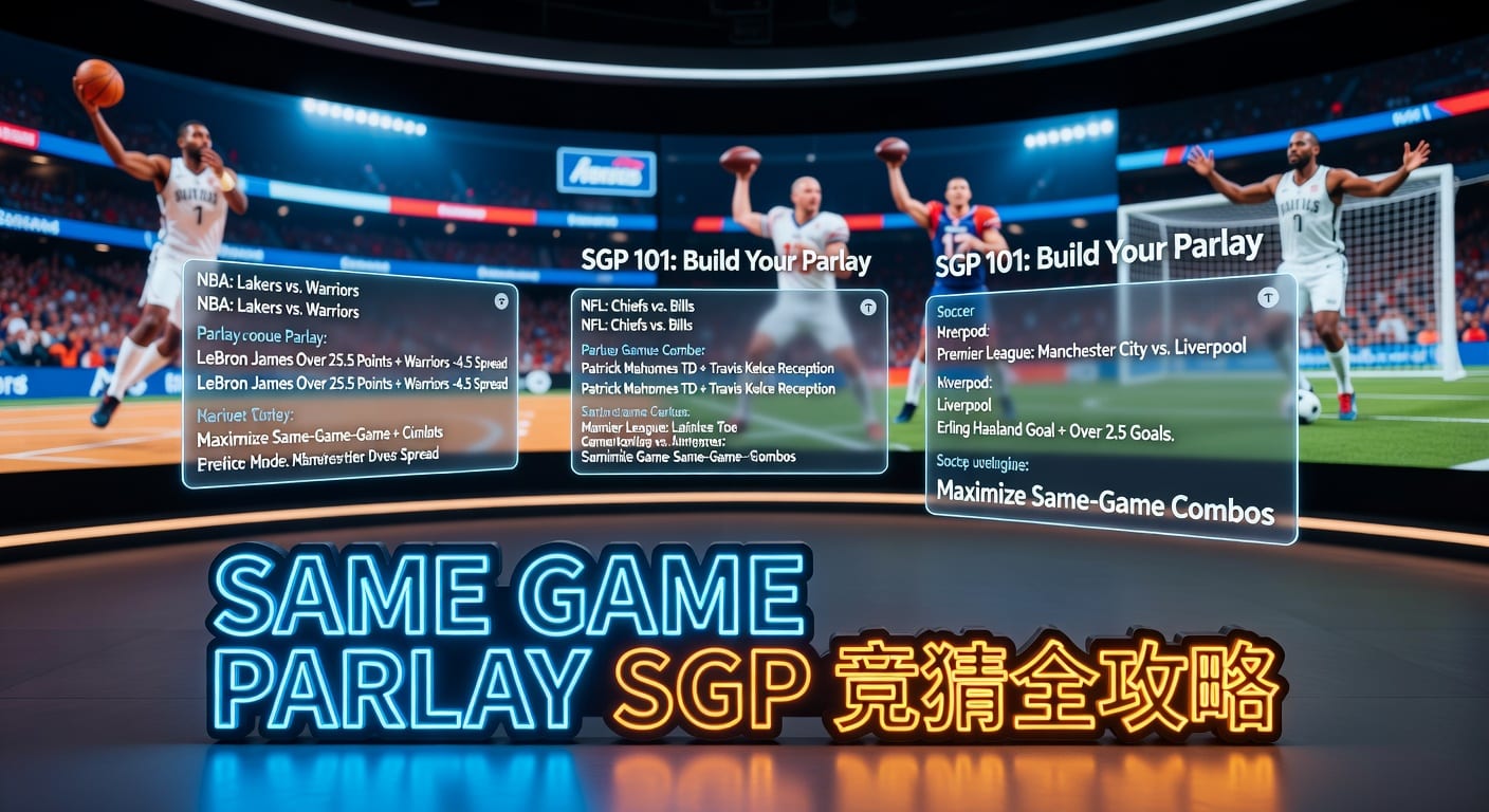 same game parlay SGP 乐鱼体育官网实用策略分享