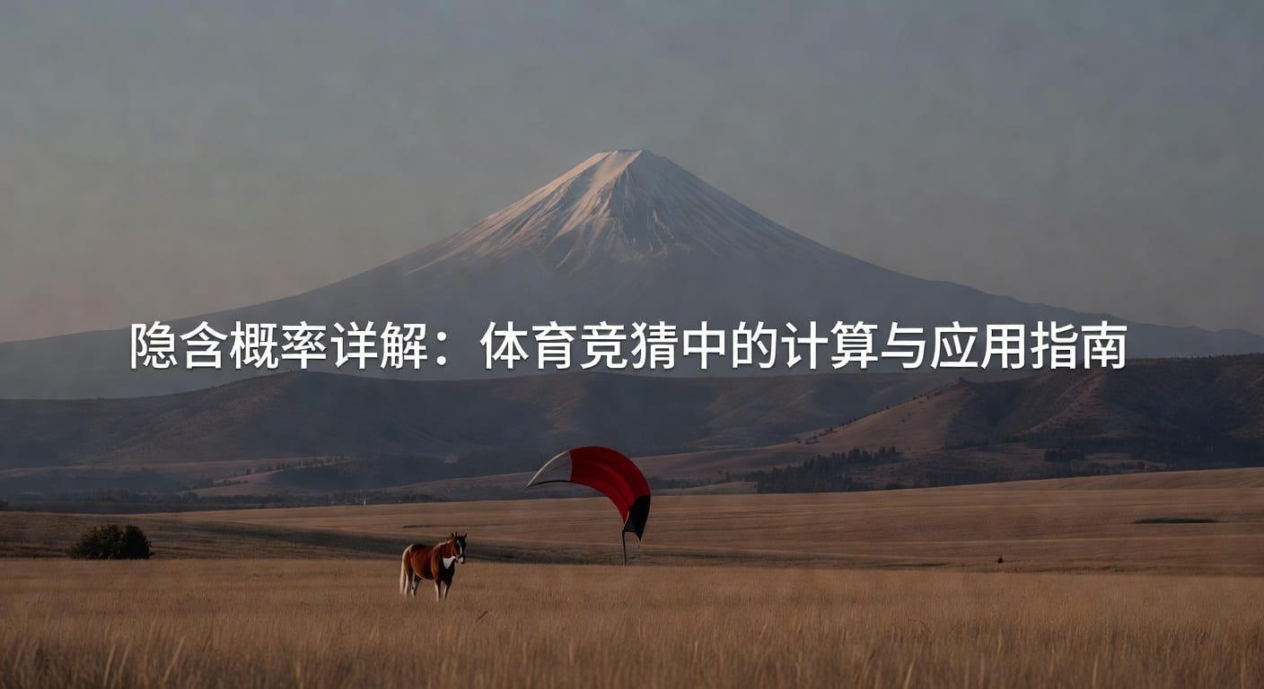 隐含概率 (Implied Probability)：资深分析师教你读懂体育博彩中的数字玄机