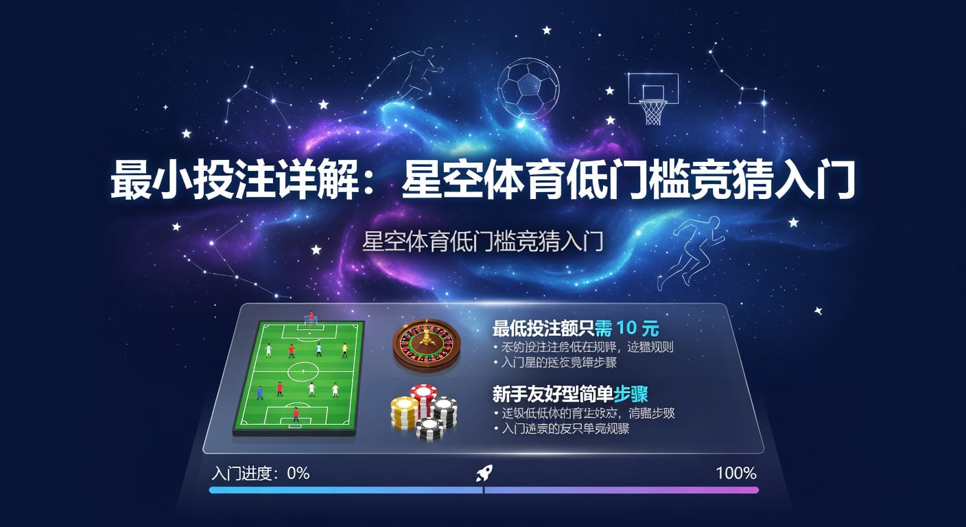 最小投注额：策略解析与新手入门（2026世界杯竞猜）