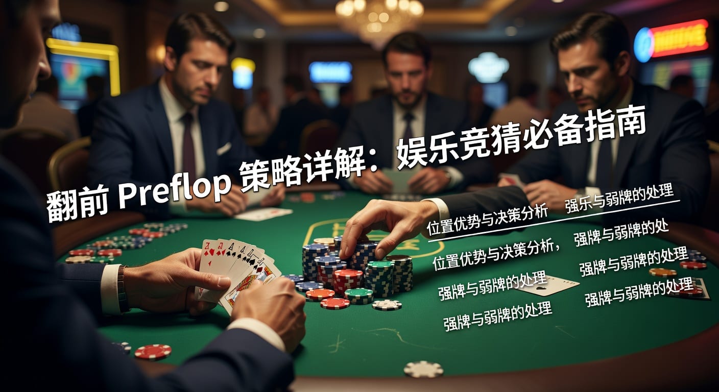 翻前 preflop 起手策略与平台观察