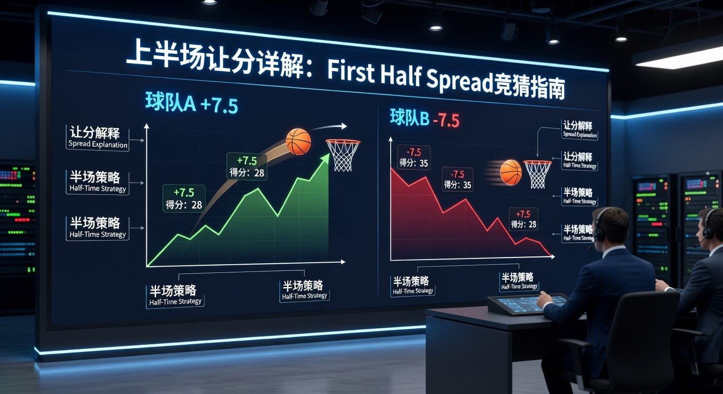上半场让分 first half spread：开局盘口判断与实战思路